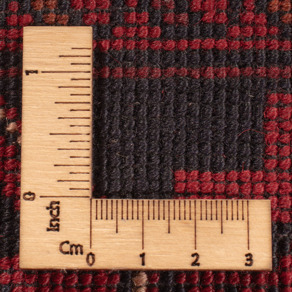 Afgański dywan - Kunduz - 347 x 254 cm - czerwony