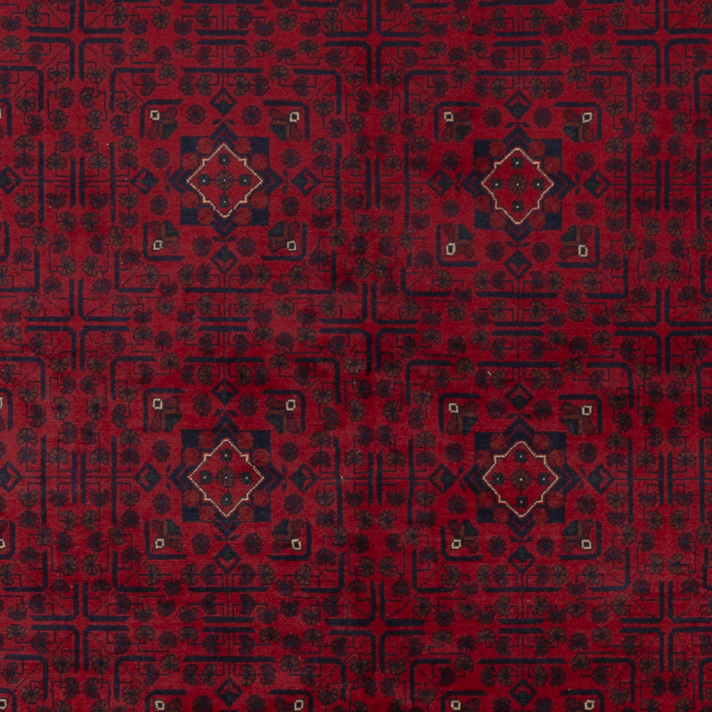Afgański dywan - Kunduz - 340 x 250 cm - czerwony