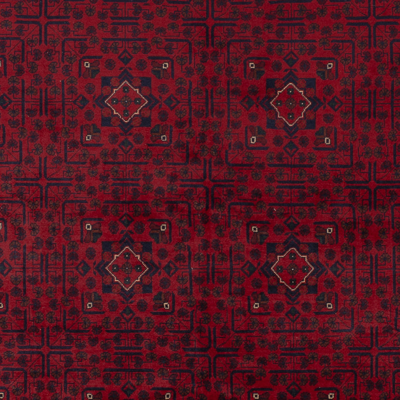 Afgański dywan - Kunduz - 340 x 250 cm - czerwony