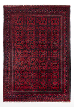 Afghan Teppich - Kunduz - 357 x 248 cm - rot