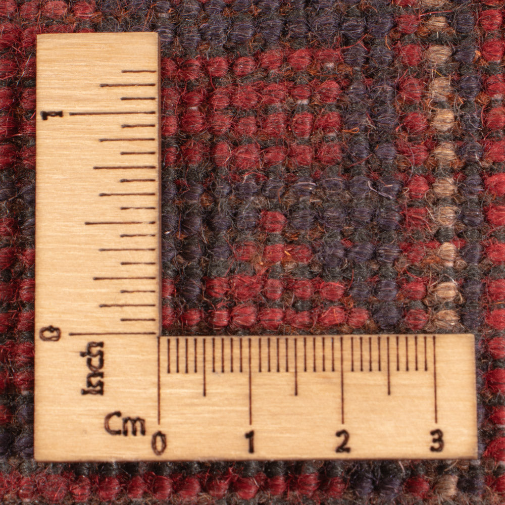 Afgański dywan - Kunduz - 224 x 177 cm - czerwony