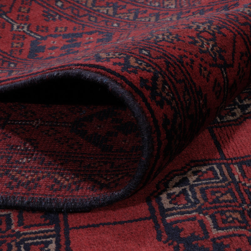 Afgański dywan - Kunduz - 199 x 150 cm - czerwony