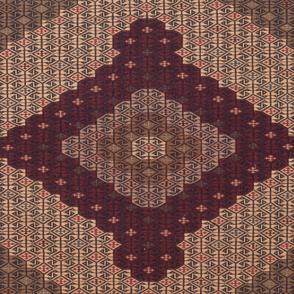 Dywan Kelim - Orientalny - 188 x 127 cm - wielokolorowy