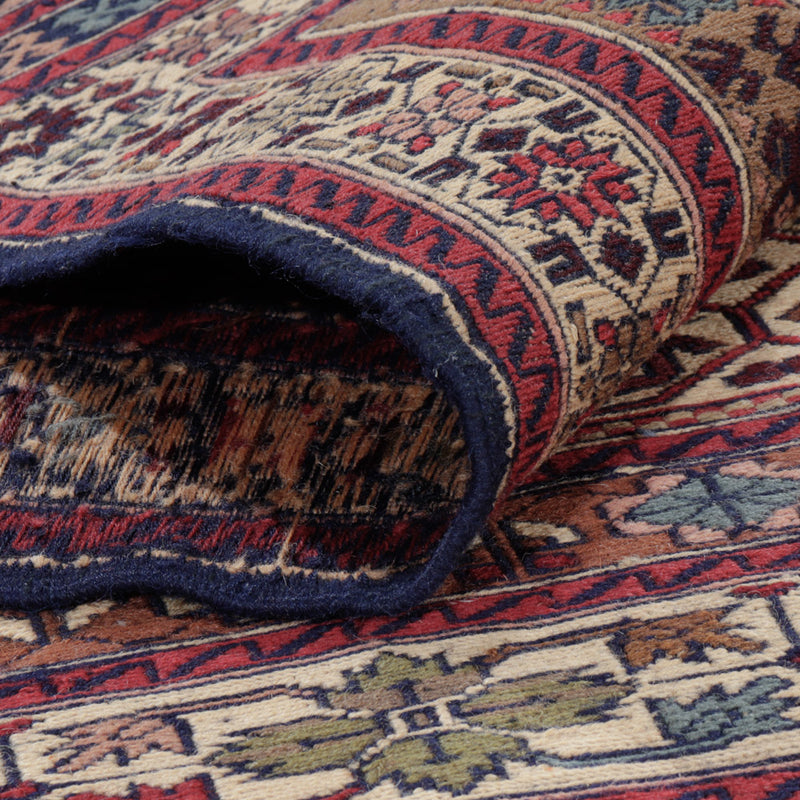 Dywan Kelim - Orientalny - 200 x 135 cm - wielokolorowy