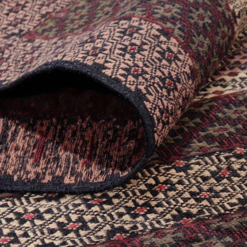 Dywan Kelim - Orientalny - 197 x 120 cm - wielokolorowy