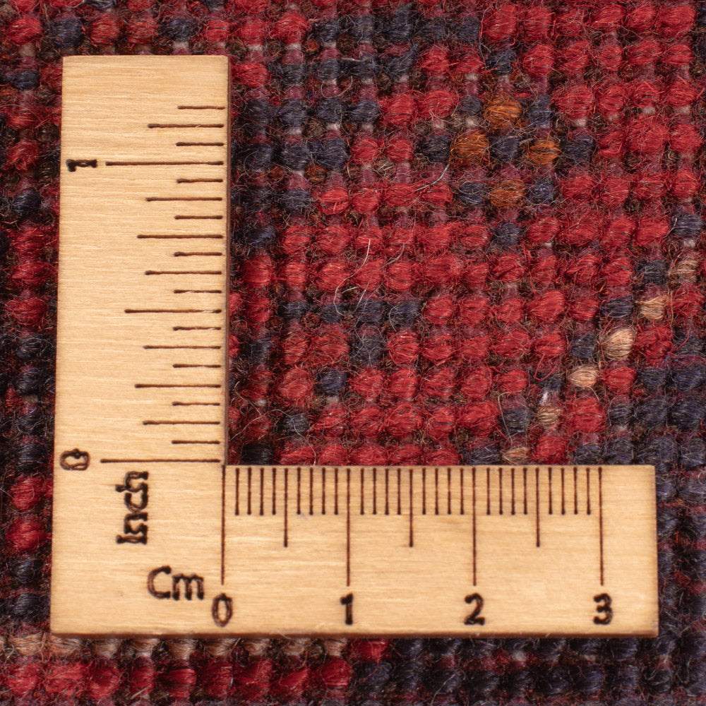 Afgański dywan - Kunduz - 236 x 175 cm - czerwony