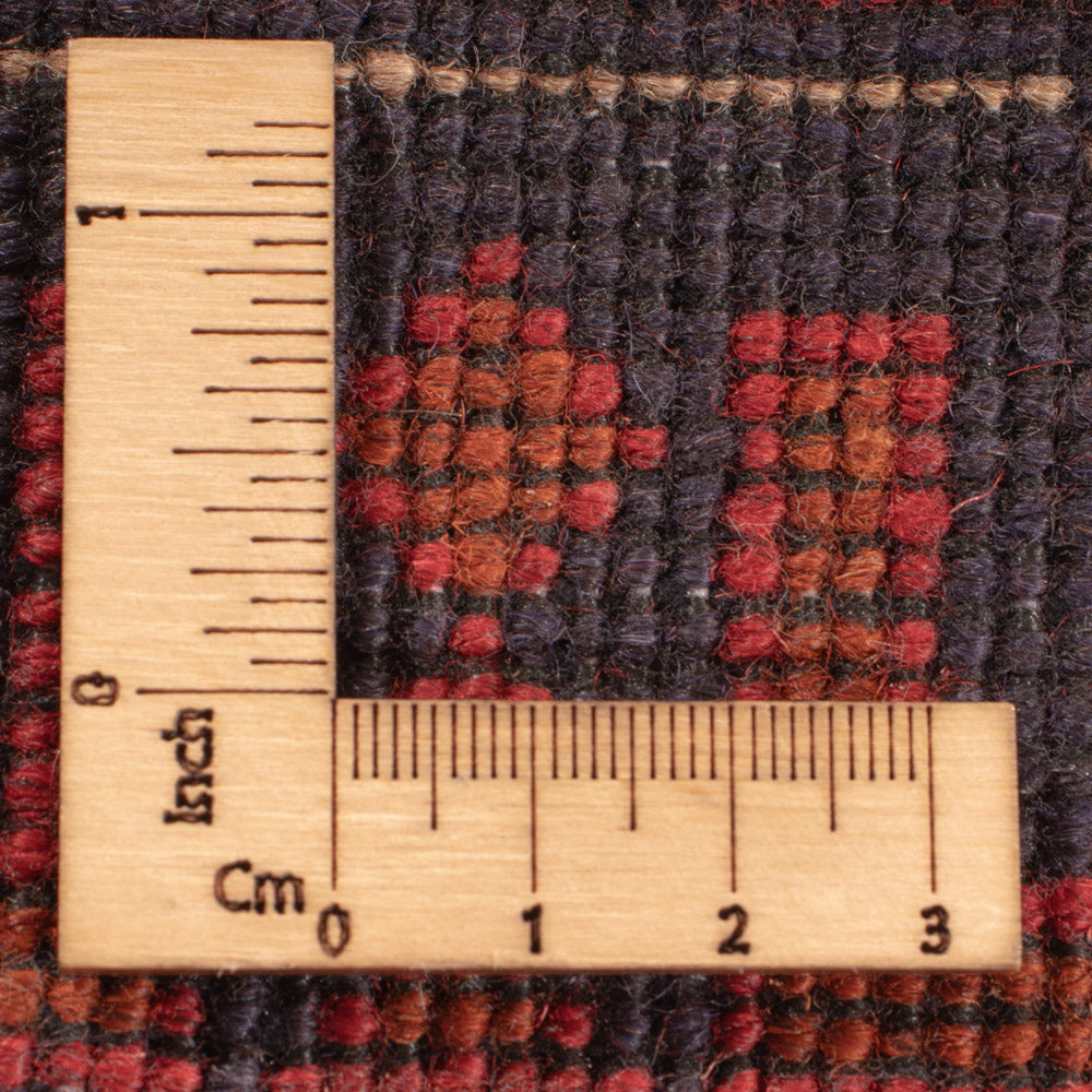 Afgański dywan - Kunduz - 238 x 176 cm - czerwony