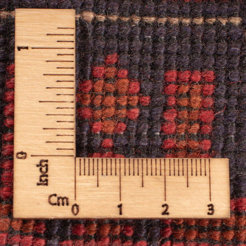 Afgański dywan - Kunduz - 238 x 176 cm - czerwony