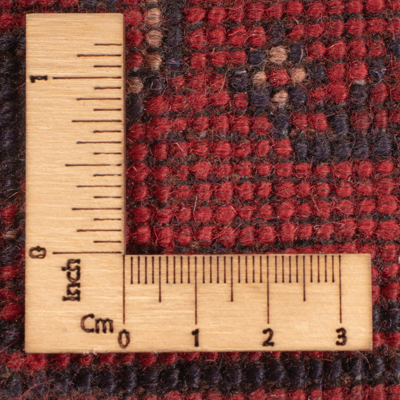 Afgański dywan - Kunduz - 233 x 178 cm - czerwony