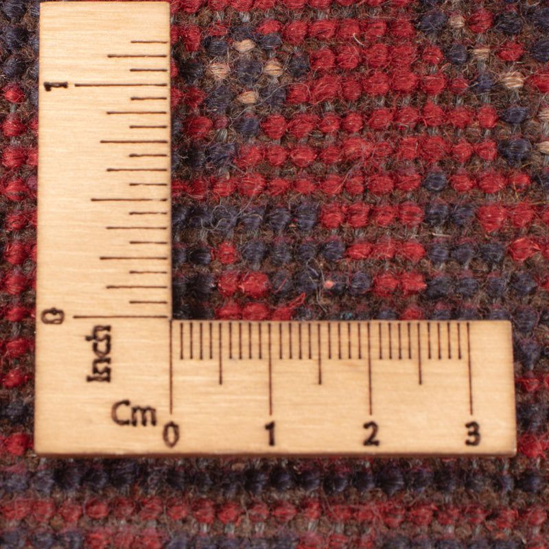 Afgański dywan - Kunduz - 231 x 173 cm - czerwony