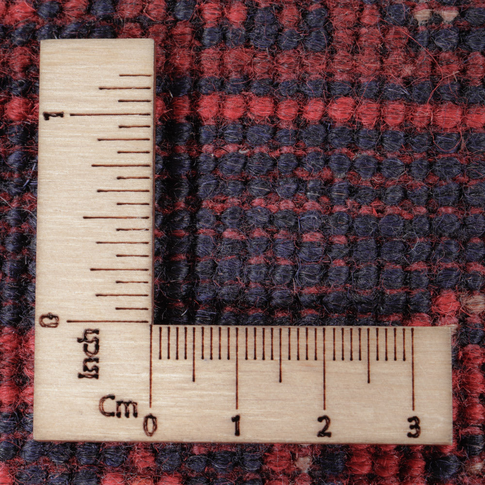 Afgański dywan - Kunduz - 198 x 153 cm - czerwony