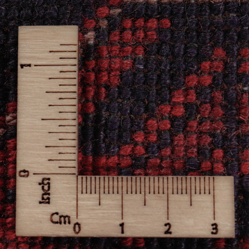 Afgański dywan - Kunduz - 203 x 151 cm - czerwony