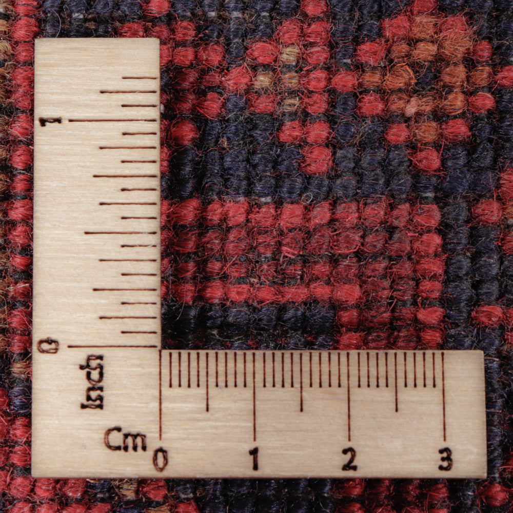 Afgański dywan - Kunduz - 202 x 155 cm - czerwony