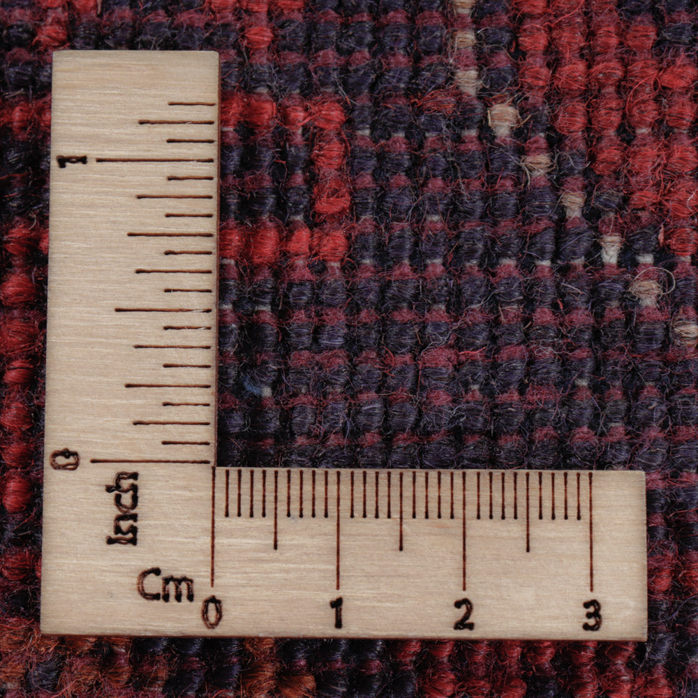 Afgański dywan - Kunduz - 196 x 148 cm - czerwony