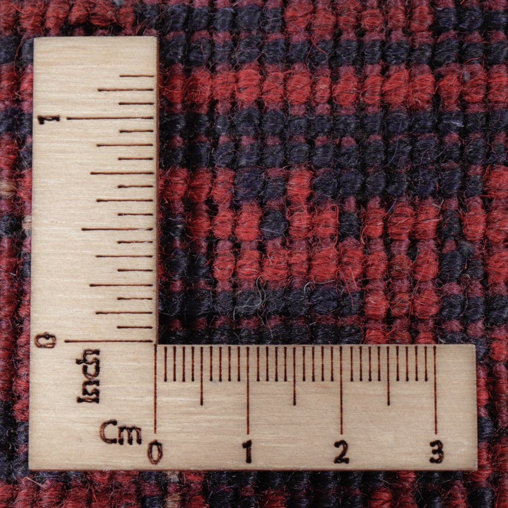 Afgański dywan - Kunduz - 198 x 148 cm - czerwony