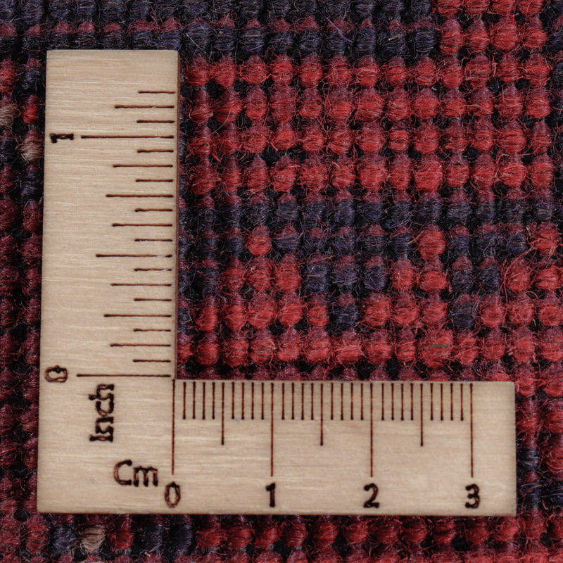 Afgański dywan - Kunduz - 201 x 148 cm - czerwony