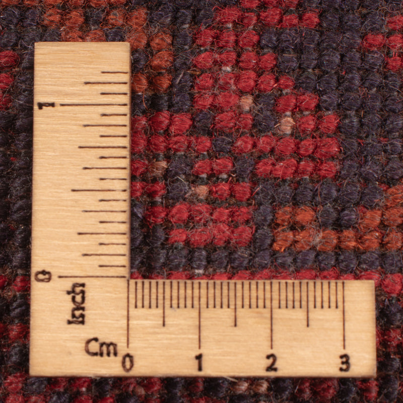 Afgański dywan - Kunduz - 345 x 253 cm - czerwony