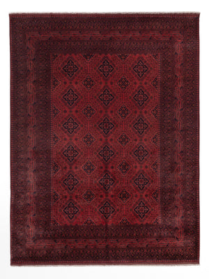 Afghan Teppich - Kunduz - 345 x 251 cm - rot