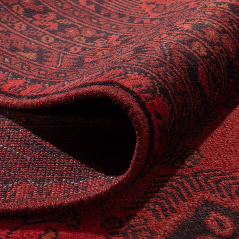 Afghan Teppich - Kunduz - 345 x 251 cm - rot