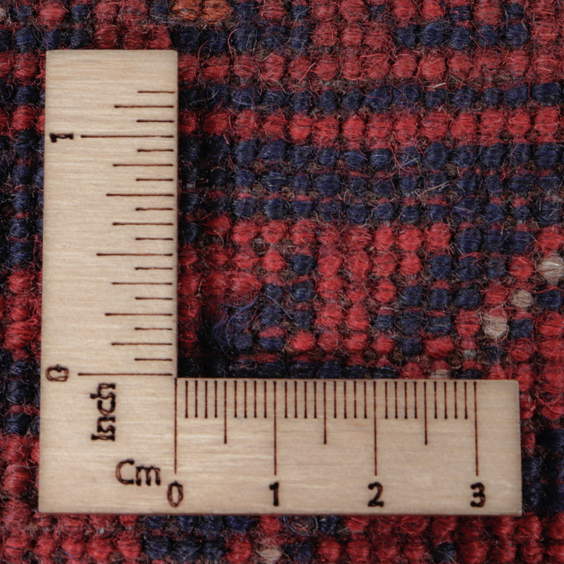 Afgański dywan - Kunduz - 197 x 151 cm - czerwony