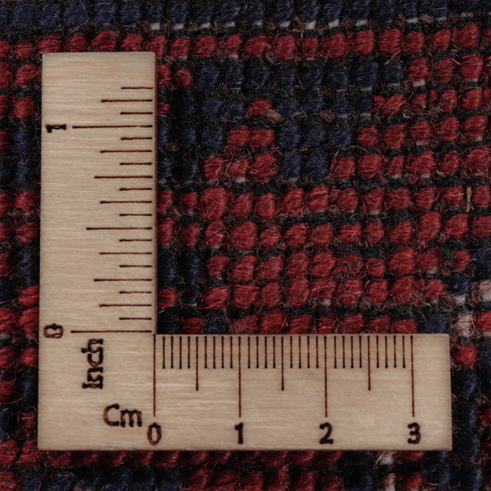 Afgański dywan - Kunduz - 196 x 151 cm - czerwony