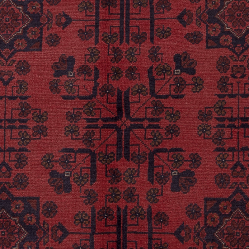 Afgański dywan - Kunduz - 203 x 152 cm - czerwony