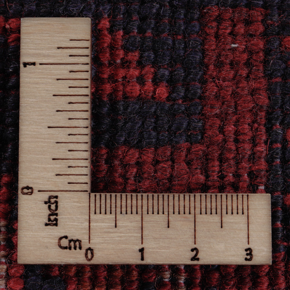 Afgański dywan - Kunduz - 196 x 150 cm - czerwony