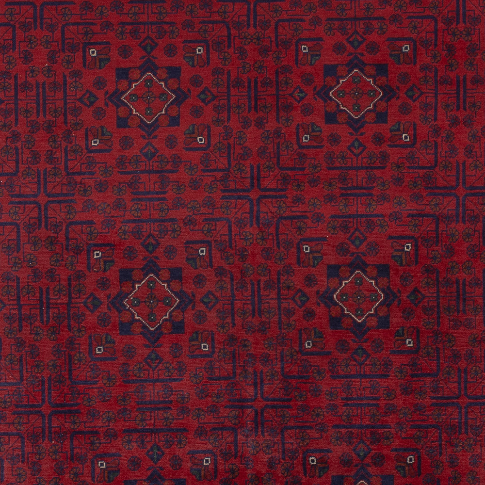 Afgański dywan - Kunduz - 338 x 249 cm - czerwony