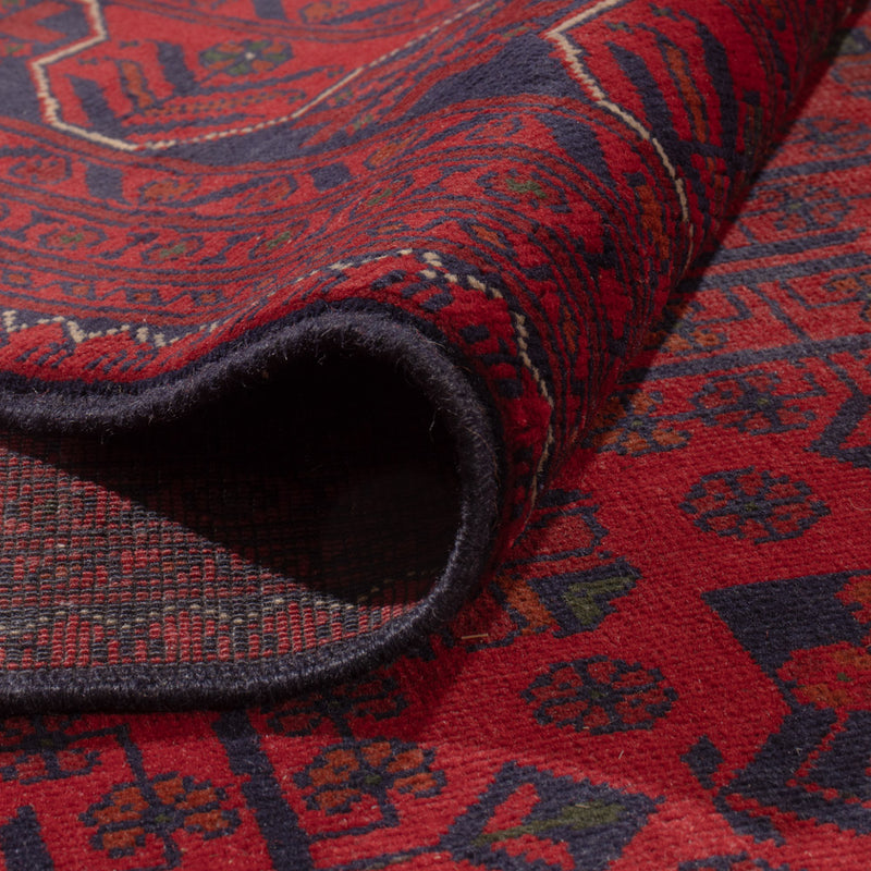 Afgański dywan - Kunduz - 338 x 249 cm - czerwony