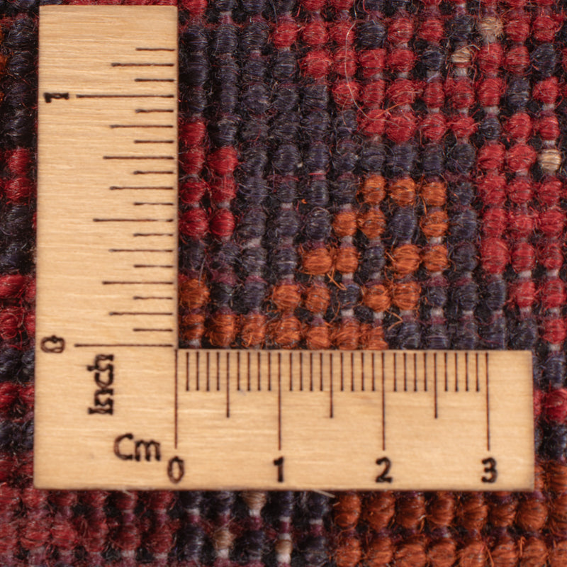 Afgański dywan - Kunduz - 340 x 254 cm - czerwony