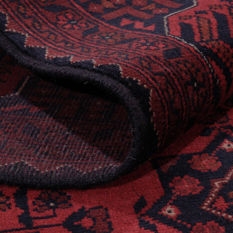 Afgański dywan - Kunduz - 200 x 153 cm - czerwony