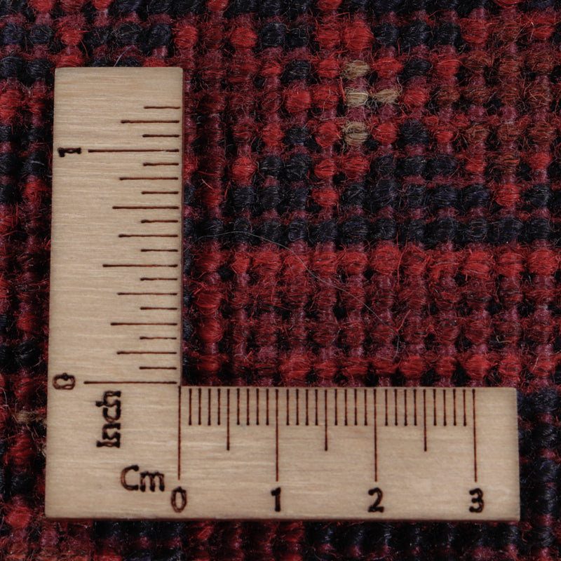 Afgański dywan - Kunduz - 198 x 150 cm - czerwony