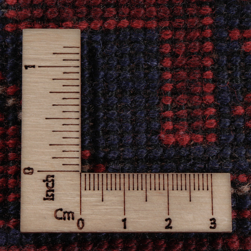 Afgański dywan - Kunduz - 196 x 149 cm - czerwony