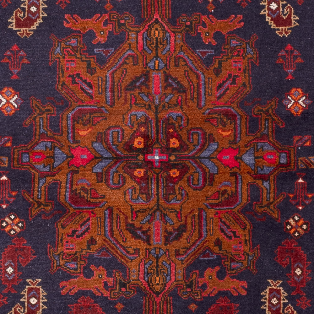 Dywan beludżycki - 248 x 144 cm - ciemnoniebieski