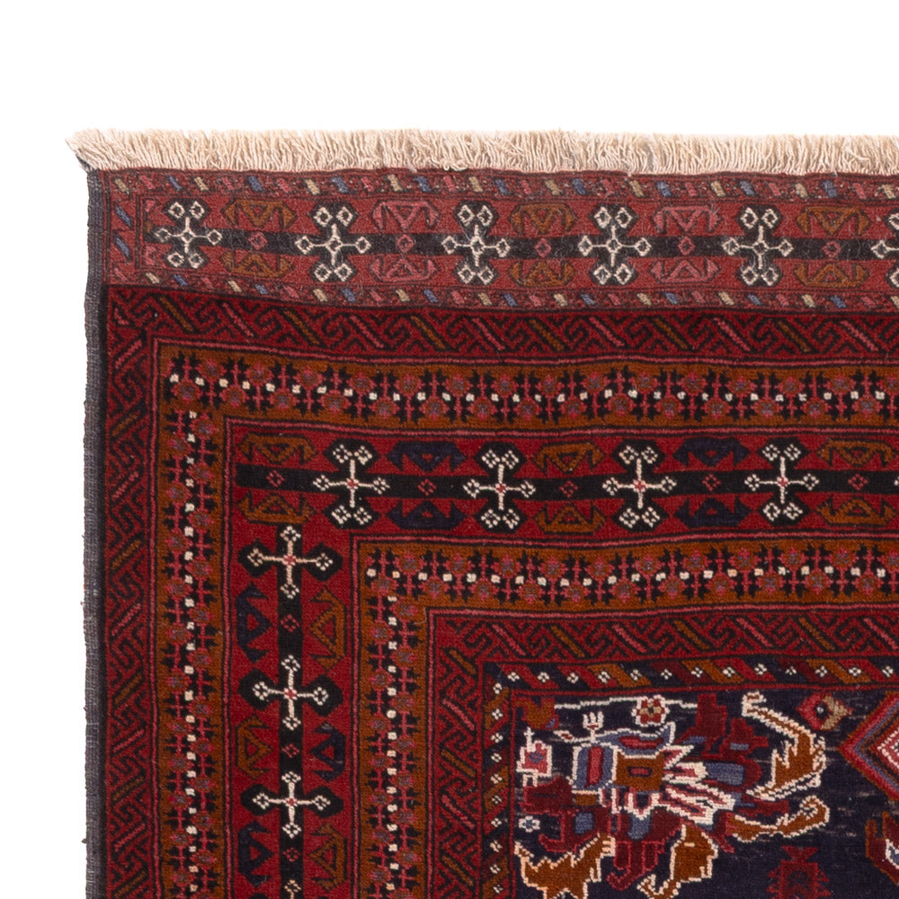 Dywan beludżycki - 248 x 144 cm - ciemnoniebieski