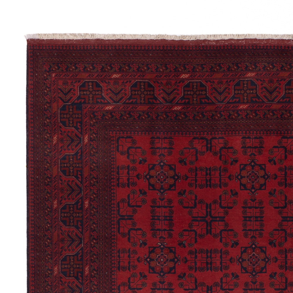 Afghan Teppich - Kunduz - 341 x 251 cm - rot