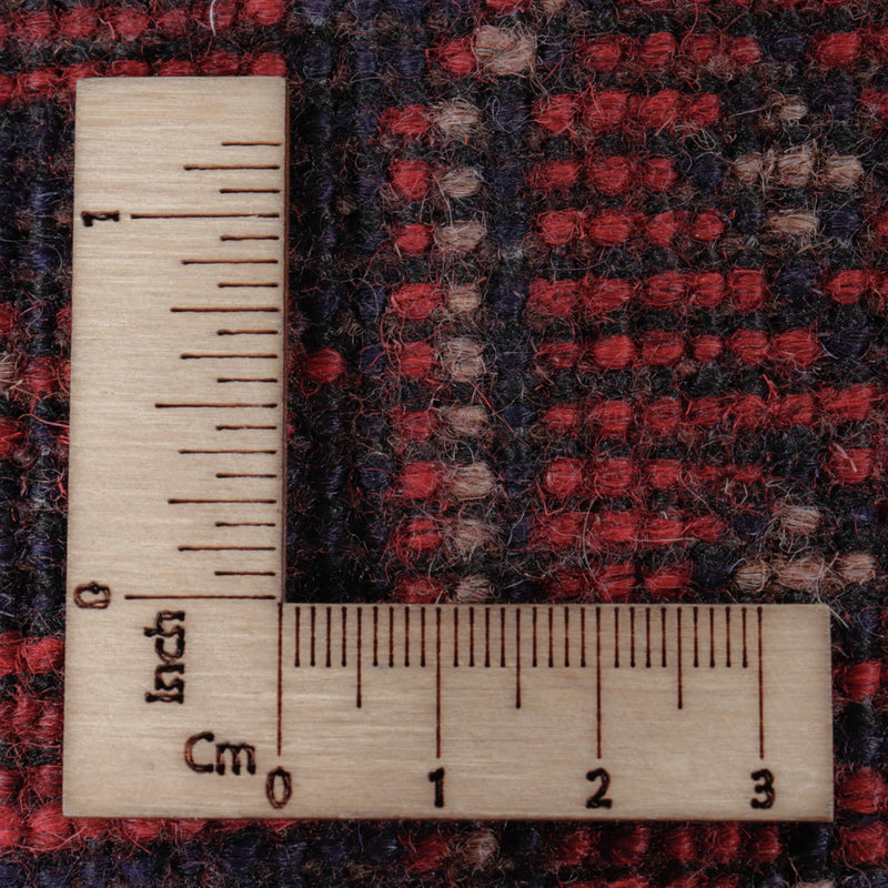 Afgański dywan - Kunduz - 202 x 146 cm - czerwony