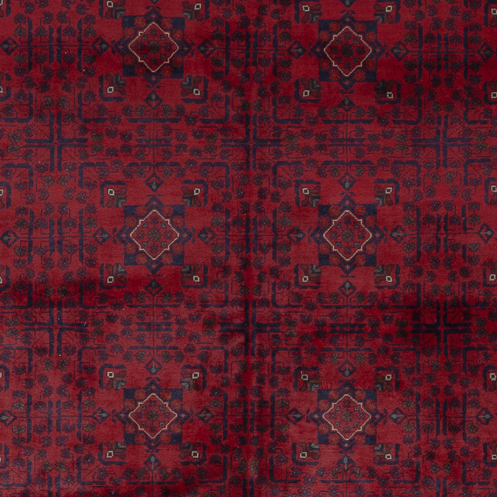 Afgański dywan - Kunduz - 351 x 249 cm - czerwony