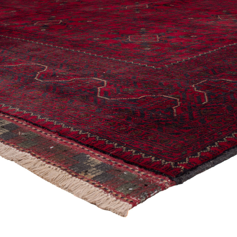 Afgański dywan - Kunduz - 351 x 249 cm - czerwony