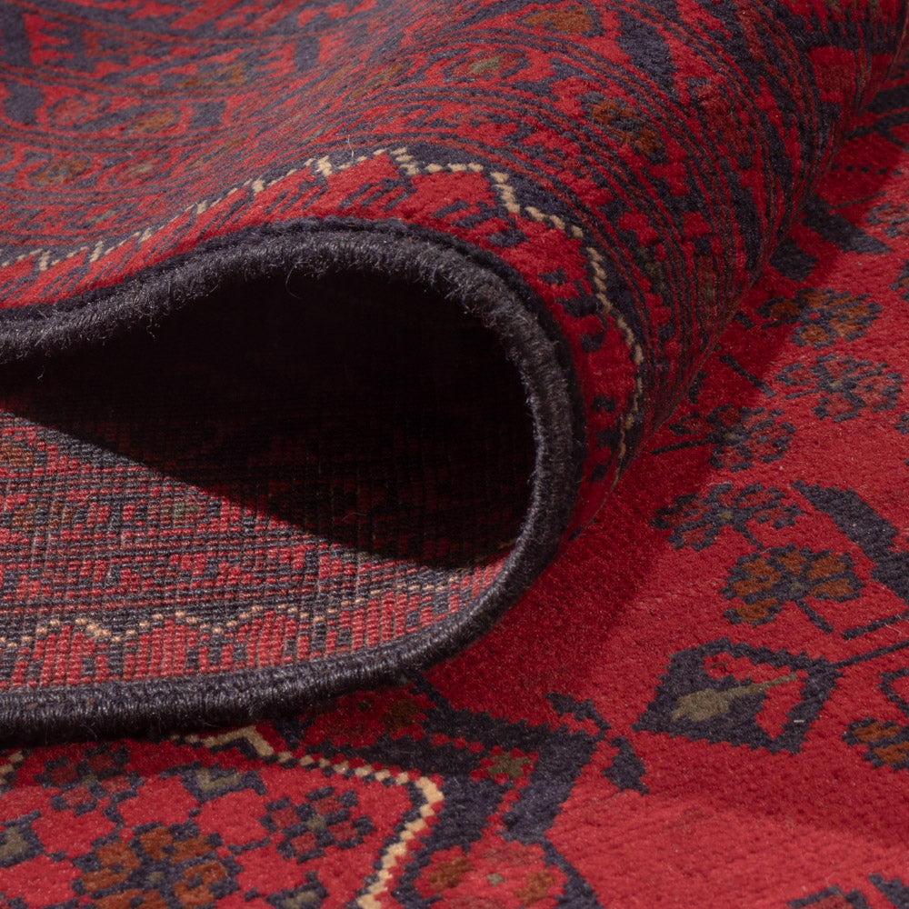 Afgański dywan - Kunduz - 351 x 249 cm - czerwony