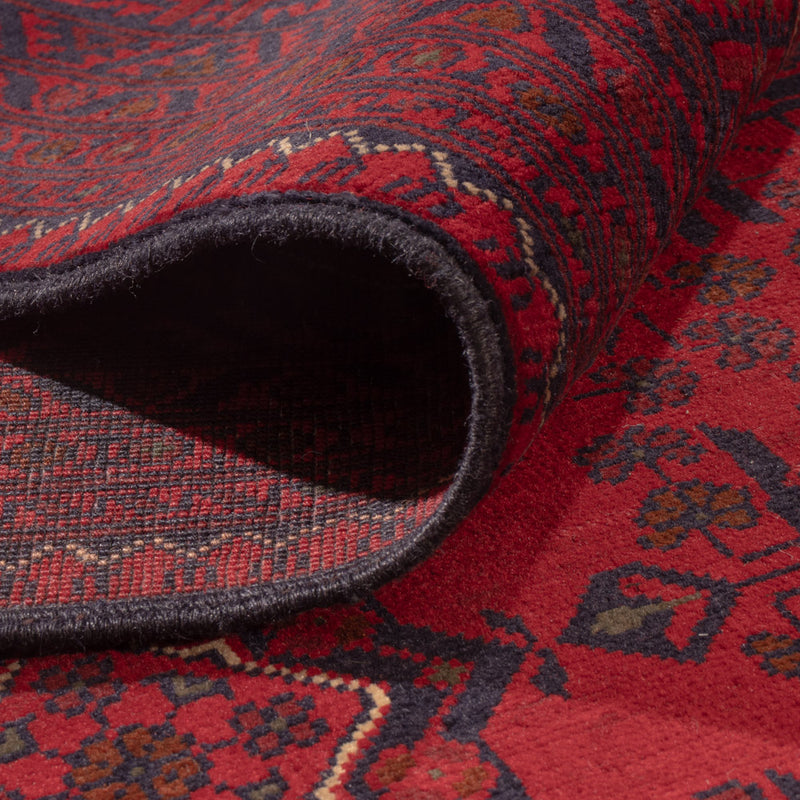 Afgański dywan - Kunduz - 351 x 249 cm - czerwony