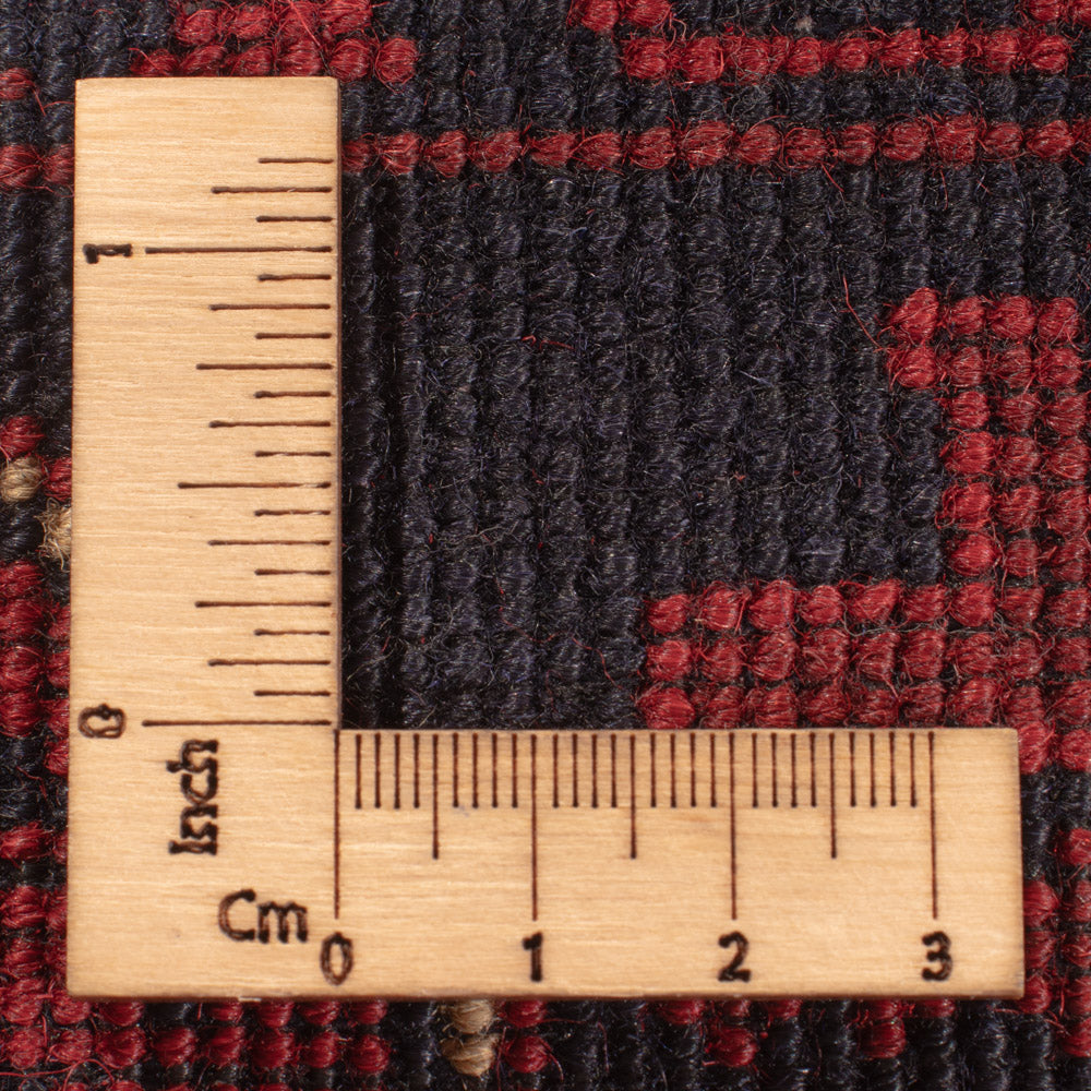 Afgański dywan - Kunduz - 336 x 248 cm - czerwony