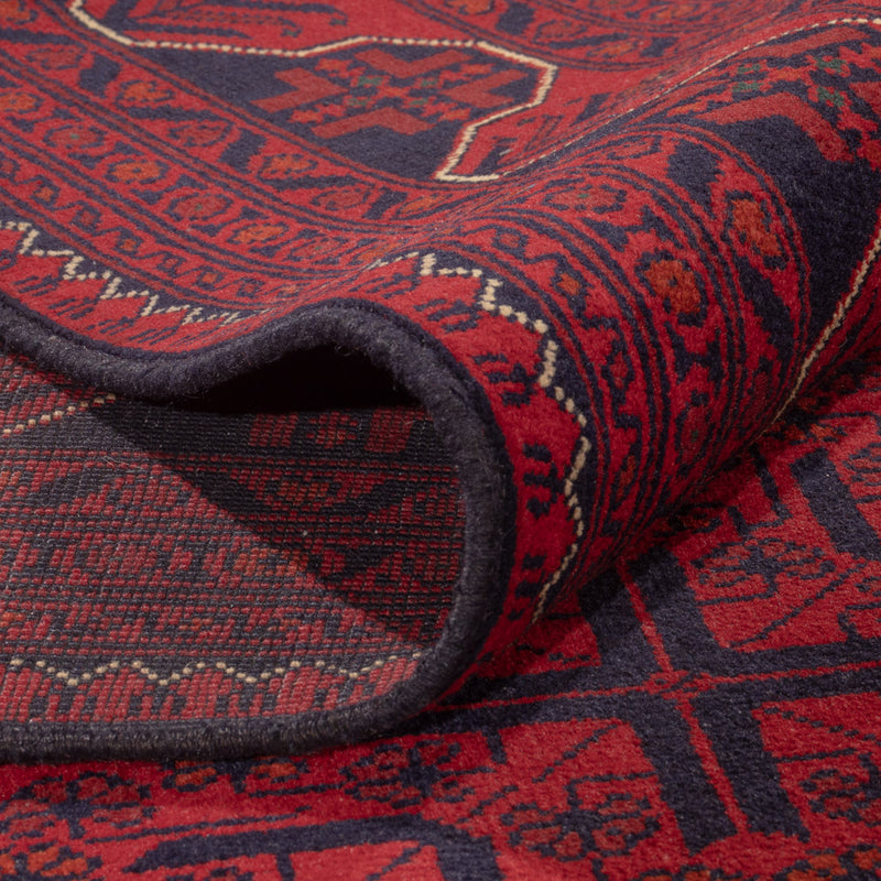 Afgański dywan - Kunduz - 350 x 249 cm - czerwony