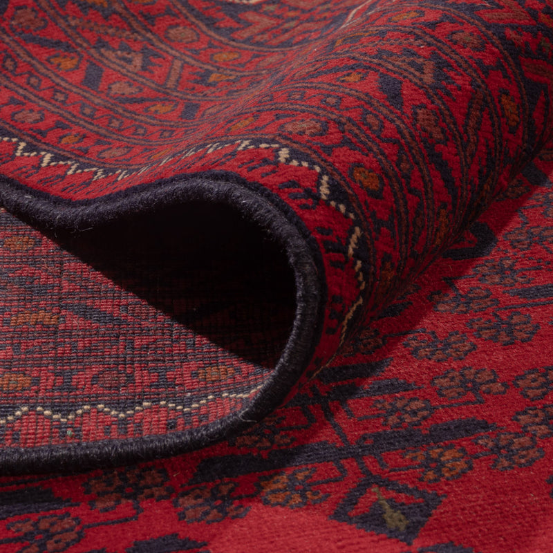 Afgański dywan - Kunduz - 357 x 249 cm - czerwony