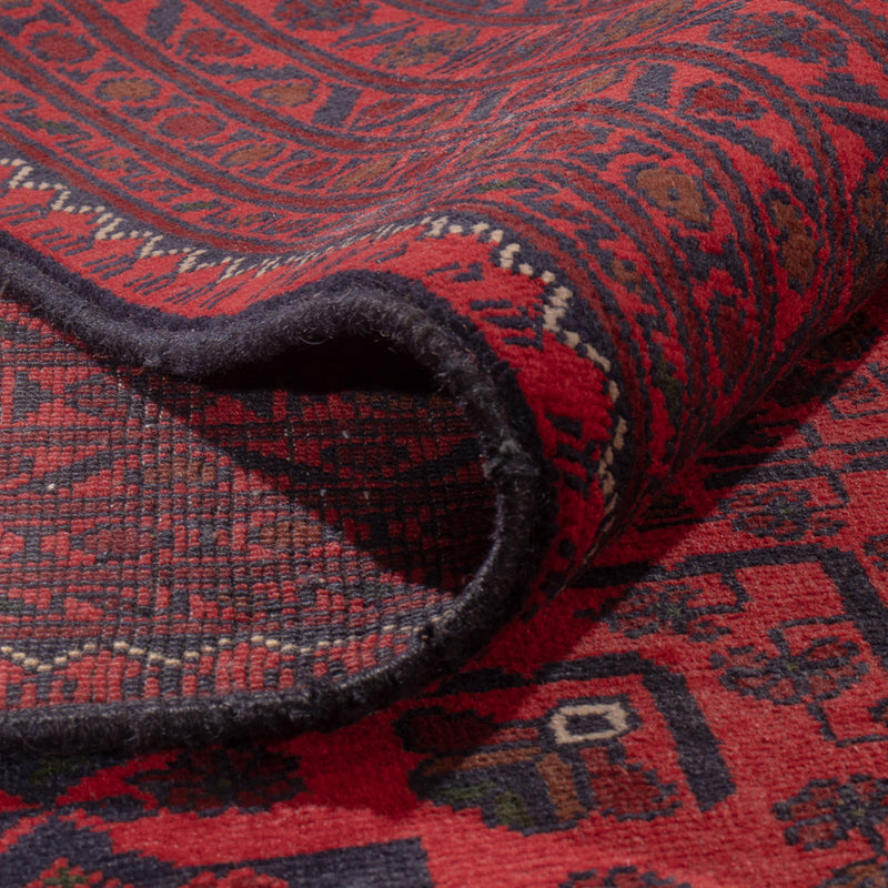 Afgański dywan - Kunduz - 340 x 250 cm - czerwony