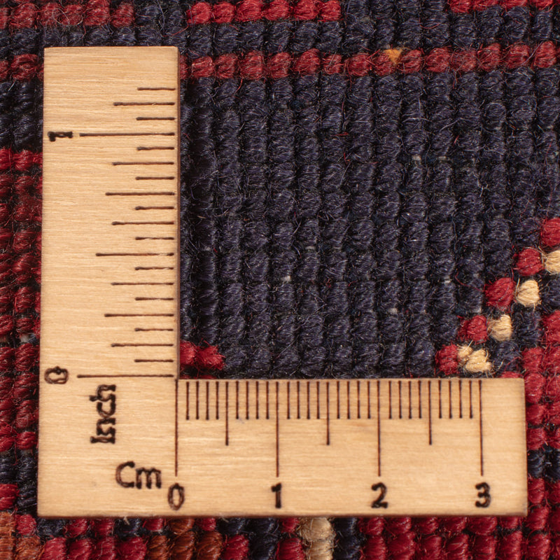 Afgański dywan - Kunduz - 349 x 253 cm - czerwony