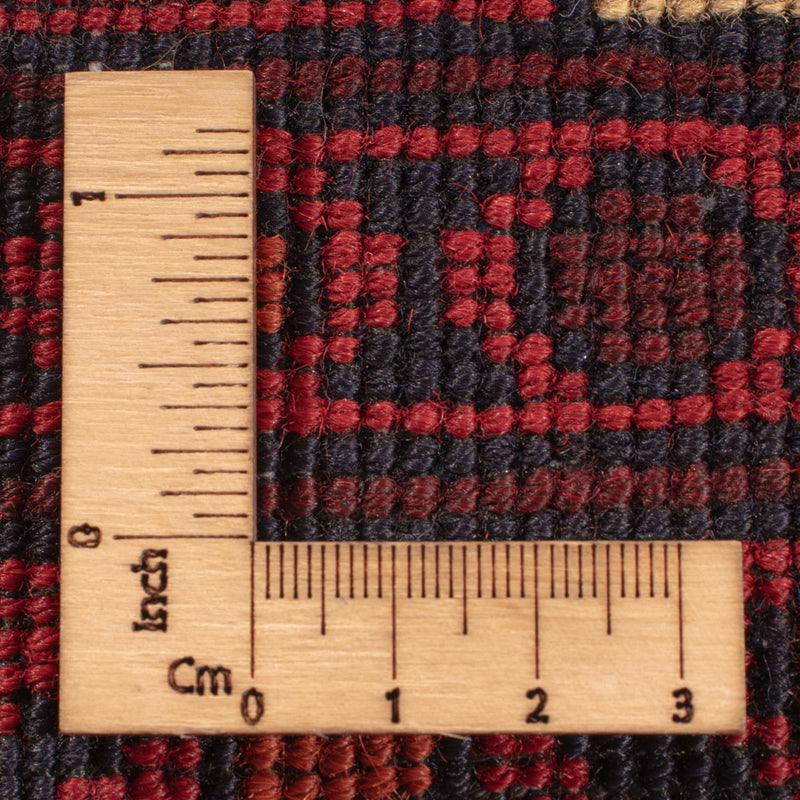 Afgański dywan - Kunduz - 345 x 244 cm - czerwony