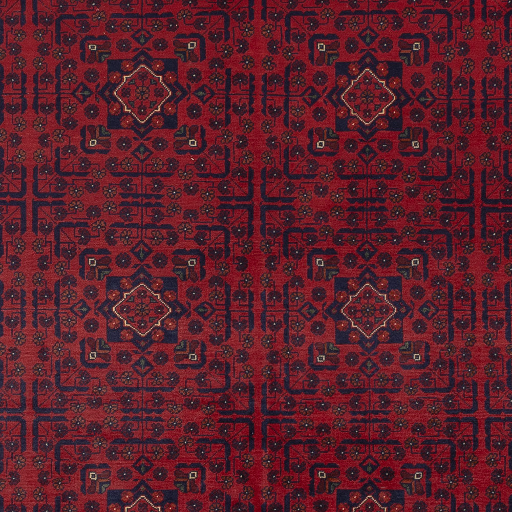 Afgański dywan - Kunduz - 338 x 246 cm - czerwony