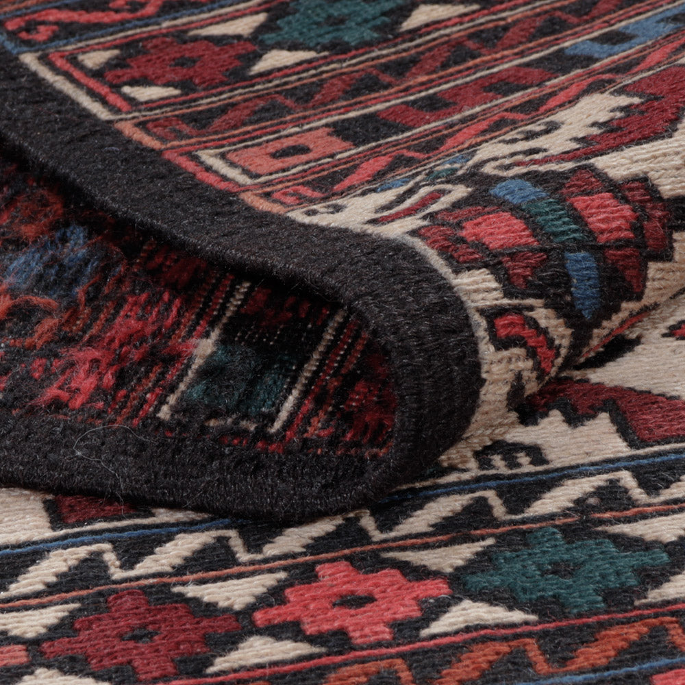 Dywan Kelim - Orientalny - 207 x 118 cm - wielokolorowy