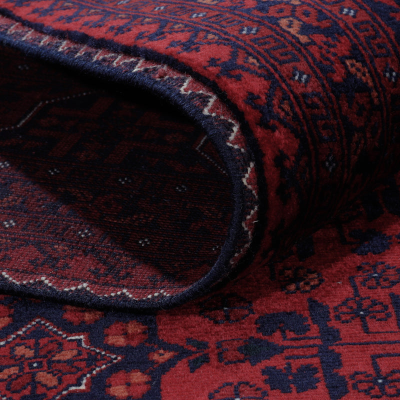 Dywan afgański - Royal - 200 x 151 cm - czerwony